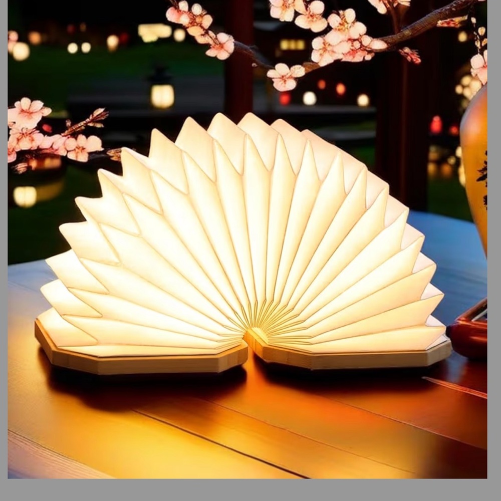 Foldable Book Lamp